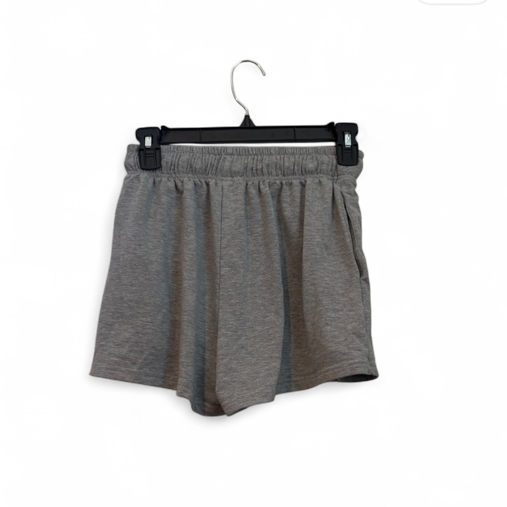 Gray Drawstring Shorts - Picture 2 of 2